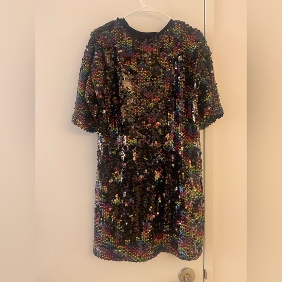 RAGYARD Rainbow Flip Sequin Dress S - Picture 2 of 4